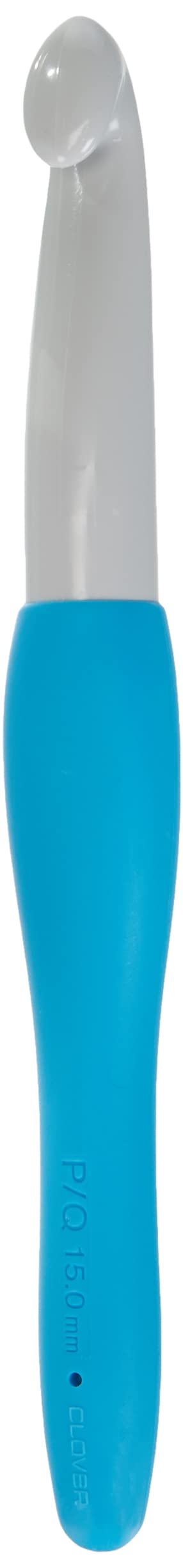 Needlecraft Amour Crochet Hook: 15.00mm, 15 mm, Blue & White (CL1059)