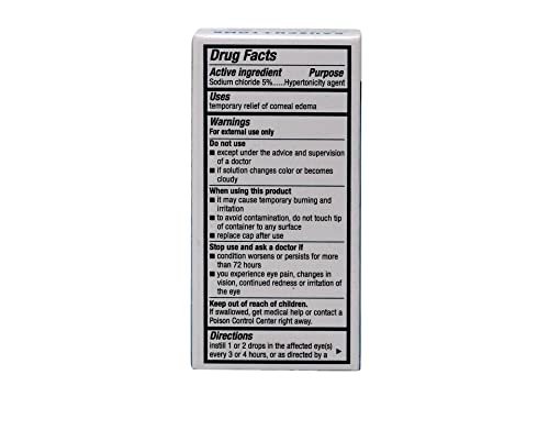 Muro 128 Ophthalmic Solution 5%, 0.5 Fl. Oz.