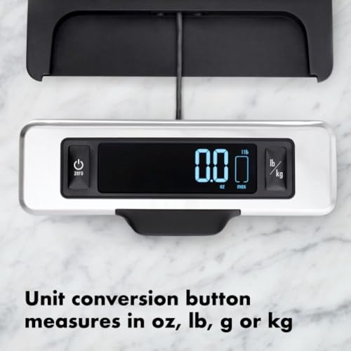 Good Grips 11-Pound Stainless Steel Food Scale with Pull-Out Display
