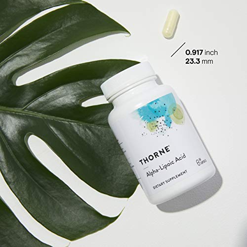 Alpha-Lipoic Acid - 300 mg - Supplement Liver Detox, Antioxidant Support, Nerve Health and Mental Sharpness* - 60 Capsules