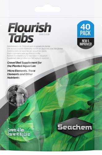 Flourish Tabs Growth Supplement - Aquatic Plant Stimulant 40 ct