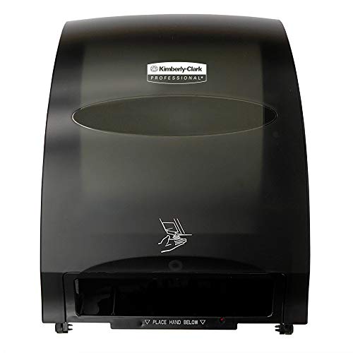 ™ Automatic Hard Roll Towel Dispenser (48857), Smoke (Black), 12.70 x 15.76 x 9.57 (Qty 1)