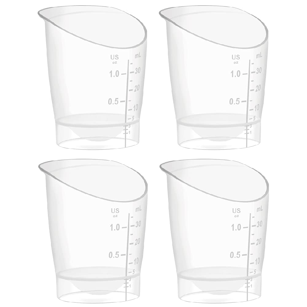 Baby Feeding cup; Graduated Cup for Dosing Medicine; 1 oz (4ct)