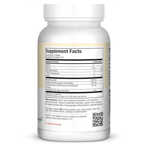 Max Energee - Natural Energy and Stamina Booster - 180 Tablets - Kosher