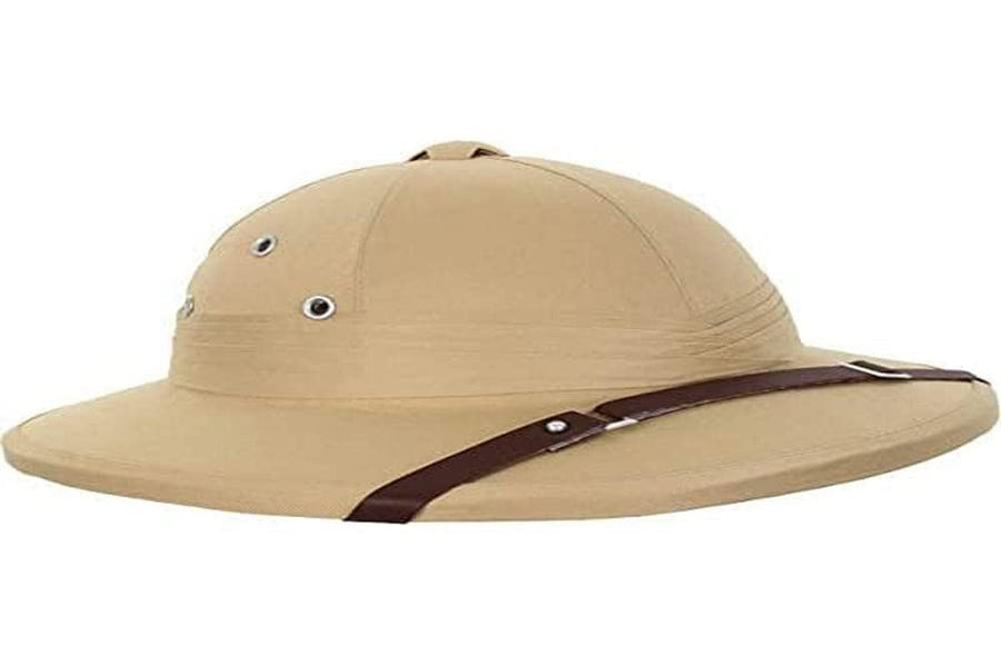 French Army Tropical Pith Helmet in British Khaki
