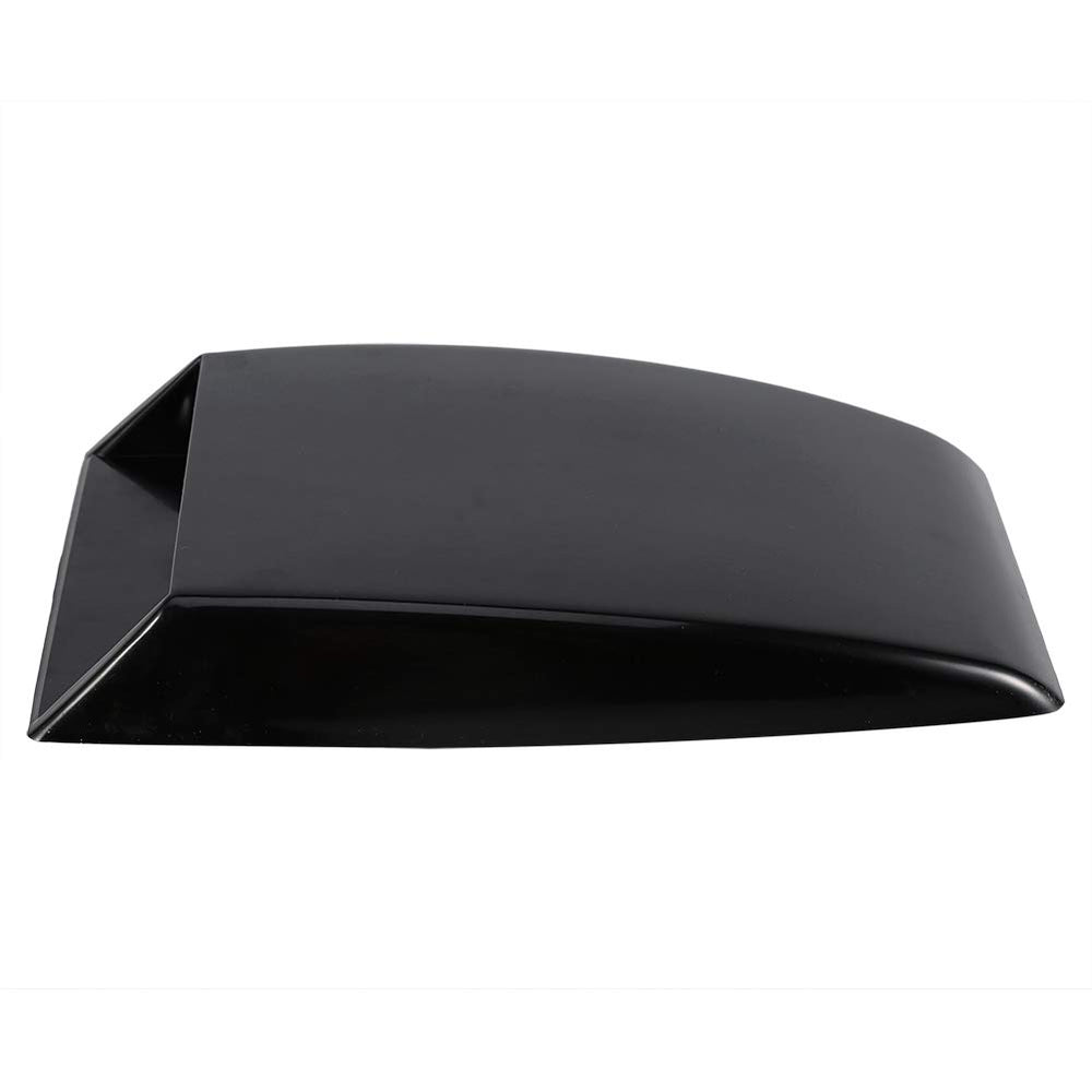 Universal Car Decorative Air Flow Intake Turbo Bonnet Vent Grille Scoop Cover Sticker Hood (Black)