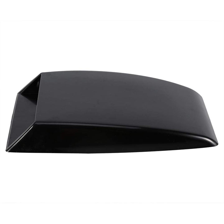 Universal Car Decorative Air Flow Intake Turbo Bonnet Vent Grille Scoop Cover Sticker Hood (Black)