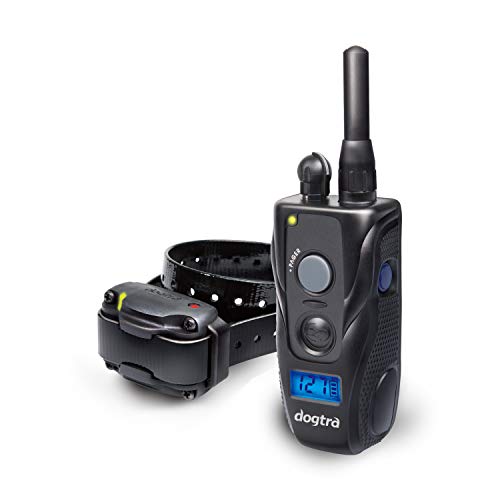 280C Remote Training E-Collar - 1/2 Mile Range - 127 Static Stimulation Levels, Vibration, LCD Screen, Rechargeable, Waterproof, Electric Dog Collar for Obedience Training of Small, Medium Dogs