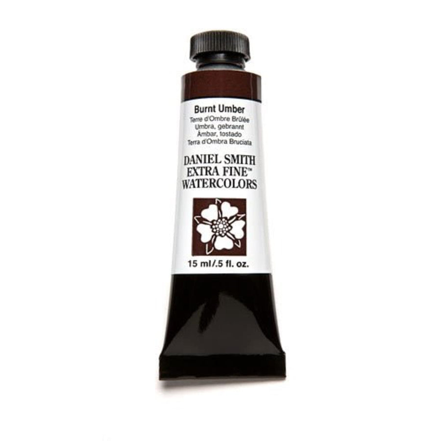 284600011 Extra Fine Watercolor 15ml Paint Tube, Burnt Umber, 0.5 Fl Oz (Pack of 1)