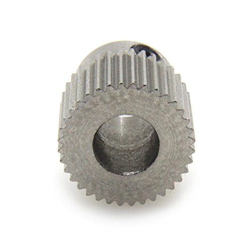 Extruder Pulley 36Teeth Bore 5mm Stainless Steel Drive Gear for 1.75mm & 3mm 3D Printer Filament (Pack of 5pcs)