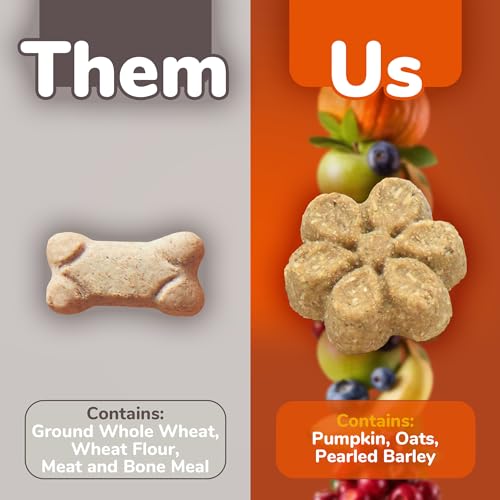 Baked Dog Treats – Sweet Potato Treats for Dogs – Healthy Low Calorie Treats – Free of Wheat, Corn and Soy – Sweet Potato and Pecan – 7 Ounces