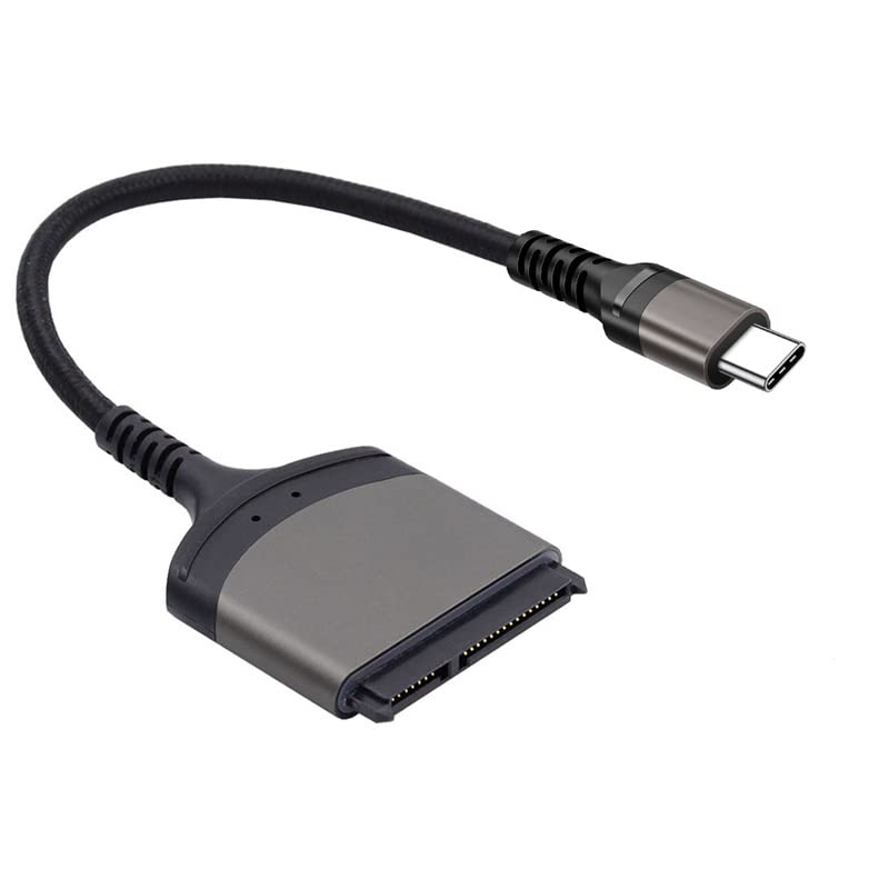 5Gbps USB-C Type-C to SATA 22 Pin Adapter Cable for 2.5 Hard Disk Driver SSD Laptop