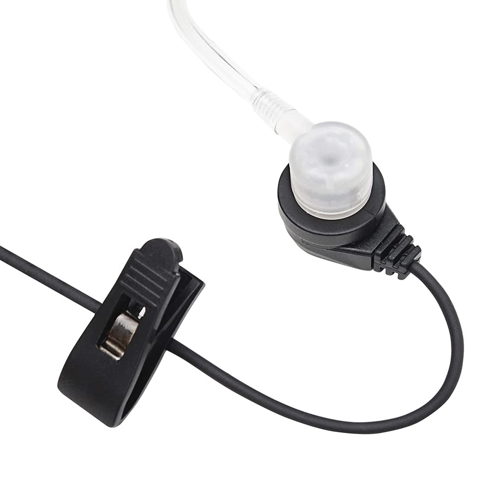 AVPH3 Transparent Security Headsets with PTT/VOX - Pair