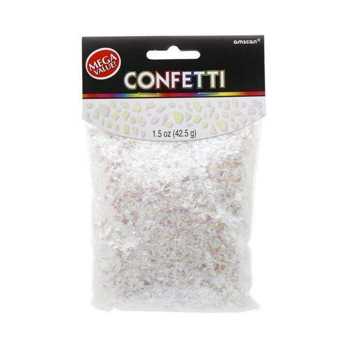 Iridescent Shimmering Sparkle Confetti - 1.5 oz. (1 Pack) - Perfect for Parties, Weddings, and Festive Celebrations