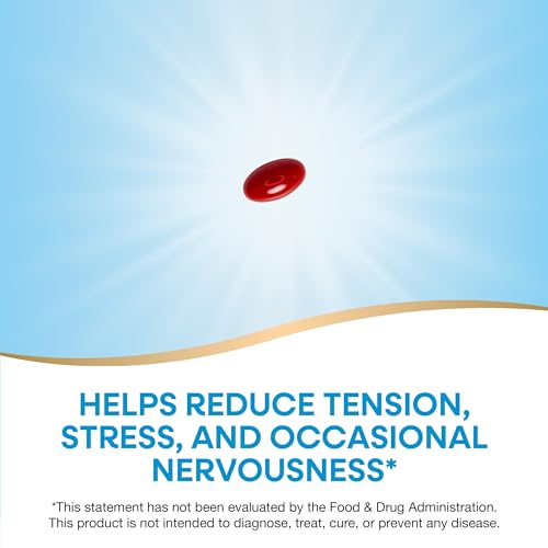 Nature's Way CalmAid, with Silexan Lavender Oil, Helps Reduce Tension and Stress*, Non-Drowsy, 30 Softgels (Packaging May Vary)
