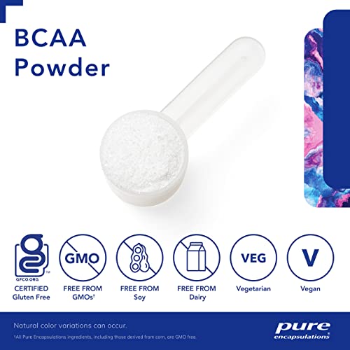 BCAA Powder | Hypoallergenic Supplement to Support Muscle Function During Exercise | 8 Ounces