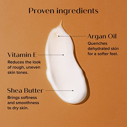 MEDIX 5.5 Argan Oil Cream W/Vitamin E Anti Aging Skin Care Moisturizer Body Cream | Firming Body Lotion Reduces Look Of Wrinkles, Cellulite, Crepey Skin, & Uneven Skin Tone For Women & Men, 15 Fl Oz