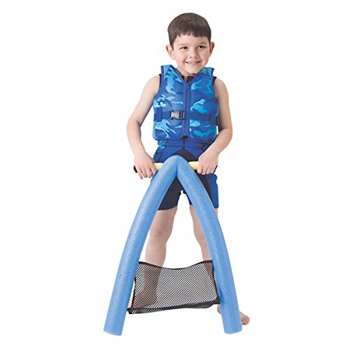 Rock It Boat Swim Trainer, Swim Lesson Equipment or Learn to Swim Float, 22-Inch Long, Blue