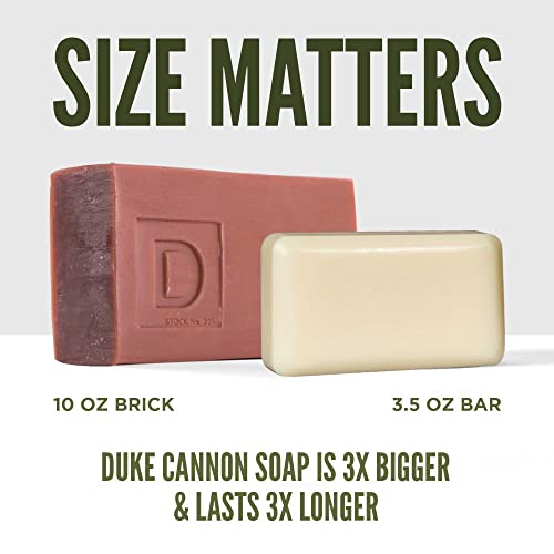 Big Brick of Soap - Superior Grade, Extra Large Men's Bar Soap with Masculine Scents, Body Soap, All Skin Types, 10 oz