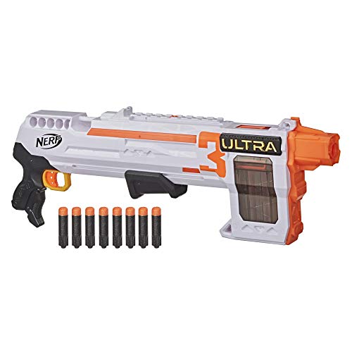 Ultra Three Blaster, Pump-Action, 8-Dart Internal Clip, 8 Ultra Darts, Compatible Only Ultra Darts