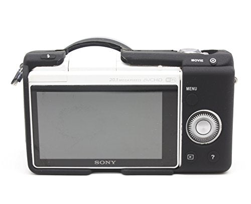 A5100 Camera Case, Flexible Camera Silicone Cover Protective Skin Shell for Sony Alpha A5000 A5100 Digital Camera, Black