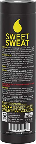 Sweet Sweat 'Workout Enhancer' Gel - Maximize Your Exercise & Sweat Faster - 6.4oz Stick