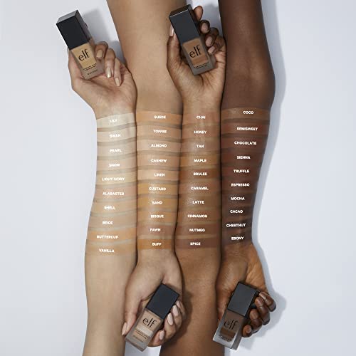 Flawless Finish Foundation, Improves Uneven Skin Tone, Lightweight, Medium Coverage & Semi-Matte, Vegan & Cruelty-Free, Bisque, 0.68 Fl Oz