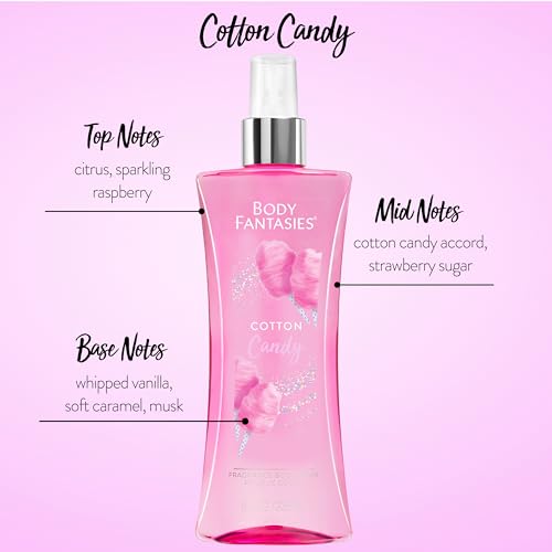 Signature Fragrance Body Spray, Cotton Candy, 8 Fluid Ounce