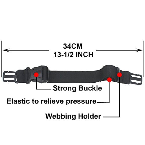 Sternum Strap Backpack Chest Harness for Backpack with 20MM or 25MM Webbing