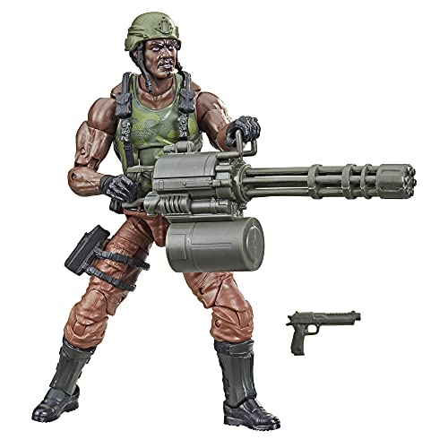 Classified Series Heavy Artilery Roadblock Action Figure 28 Collectible Premium Toy 6-Inch-Scale with Custom Package Art (Amazon Exclusive)