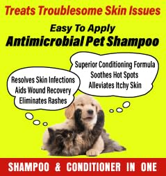 Medicated Shampoo--Soap-Free --Incredible Marine Collagen—Pet skin Yeast Infections, Ringworm, Rain Rot, Horse Scratches, Dermatitis, Itchy Skin