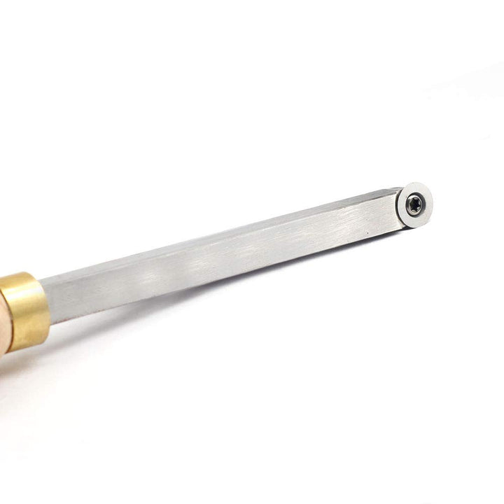 Carbide Woodturning Tool Mini Size (3 Piece Set) Includes Diamond Shape, Round and Square Turning Tools With Comfort Grip Handles Perfect For Turning Pens or Small to Mid-Size Turning Project