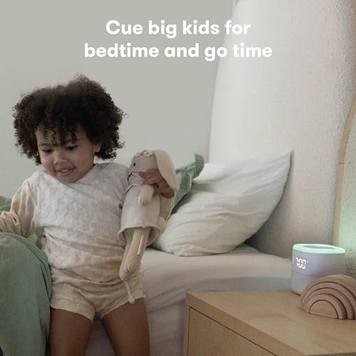 3-in-1 Alarm Clock + Sound Machine + Nightlight | Wake Up Light Sunrise Alarm Clock, White Noise Soother, Sleep Trainer, Nursery + Toddler + Kids Bedroom (Bluetooth)