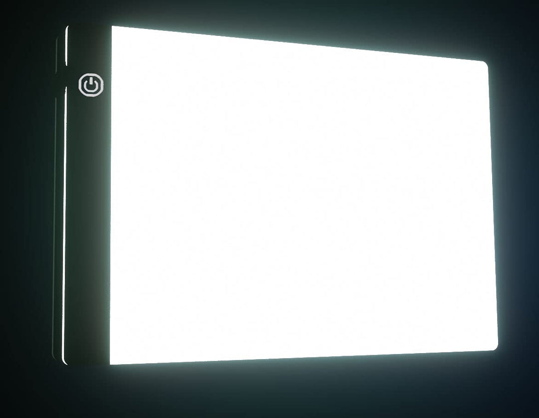 A4 Ultra-Thin Portable LED Tracing Light Box Dimmable Tracer Pad Board Adjustable Brightness for Artists Drawing Sketching Trace Animation Artcraft 5d Diamond Painting