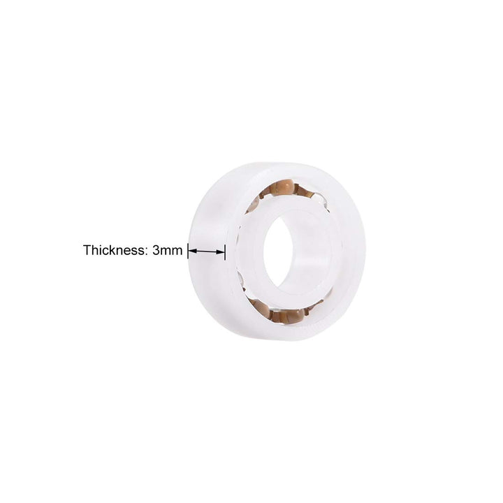 685 Plastic Bearings 5x11x3mm Glass Ball Nylon Cage 685 Bearings 5pcs