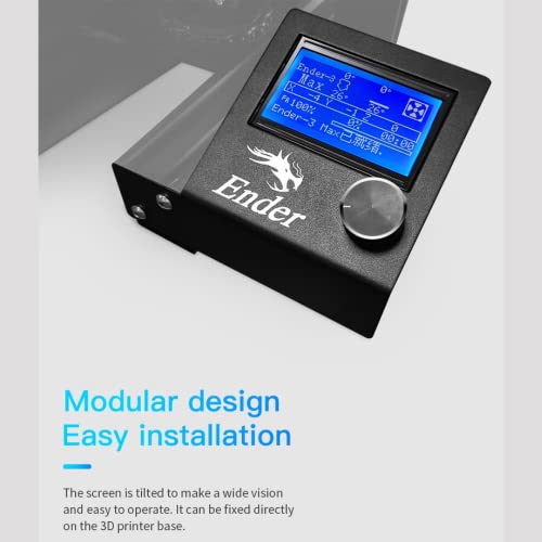 Ender 3 Pro LCD Screen, Ender 3 Display, Ender 3 Pro Screen for Creality Ender 3 Original LCD Display with Ribbon Cable for Ender-3/ Ender-3 PRO/Ender-5/ Ender-5 PRO
