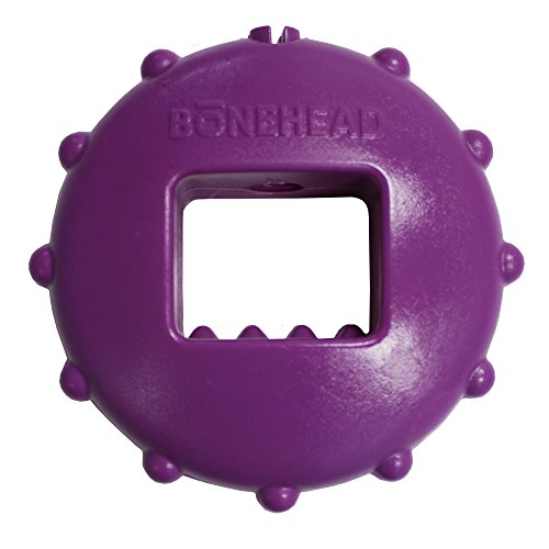 Bonehead, Small Dog Chew Holder, Secures Yak Chews and Bully Sticks, Durable Nylon Dog Treat Holder, Safe Chew Toy for Puppies and Small Dogs, Safe Chewing Accessory, 1 Dog Toy
