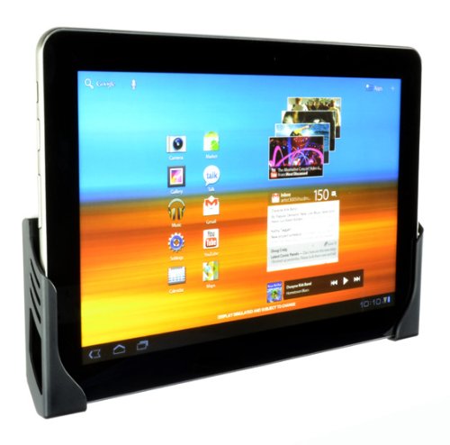 Koala Tablet Wall Mount: Universal Damage-Free Adhesive Wall Dock for iPads, iPad Airs, Galaxy Tabs and Other Tablets (Black Version)