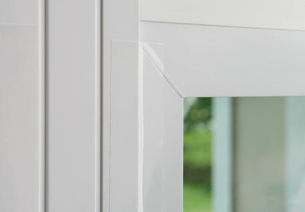 Transparent Weather Sealing Tape, 1.5 in x 30' ft, For Interior Windows and Doors, Moisture Resistant Tape, Helps Reduce Energy Loss, Seals Cracks, Made in the USA (2110NA)