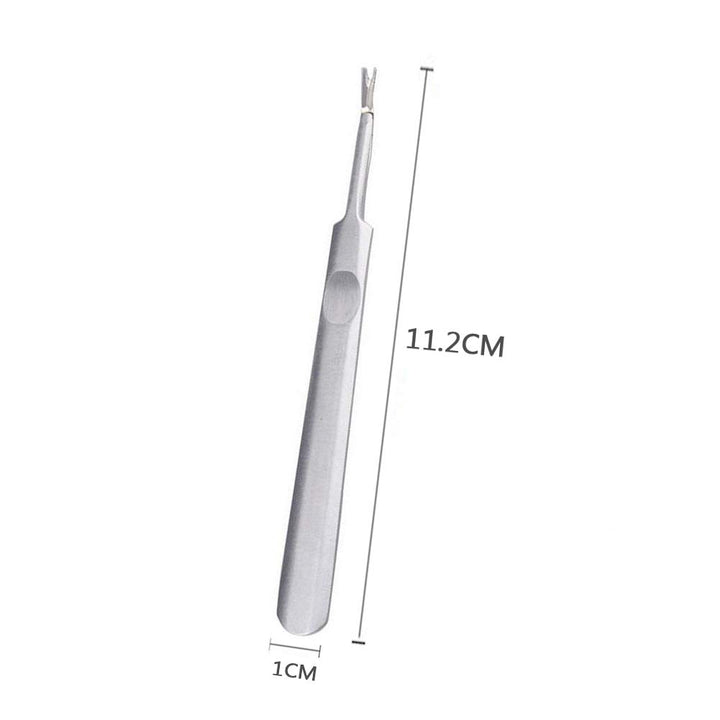 Professional Stainless Steel Cuticle Pusher Trimmer Hangnails Nails Cleaner Scissors Remover Nipper Clipper/Nail Art Manicure Tool For Adult