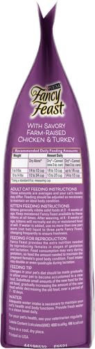 Dry Cat Food with Savory Farm-Raised Chicken and Turkey - 3 lb. Bag