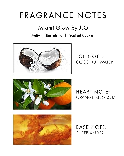 Miami Glow By For Women. Eau De Toilette Spray 3.4 Ounces