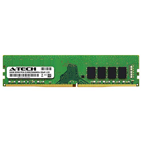 16GB RAM for Dell Inspiron 3470, 3471, 3670, 3671, 5680 | DDR4 2666MHz DIMM PC4-21300 288-Pin Non-ECC UDIMM Desktop Memory Upgrade Module