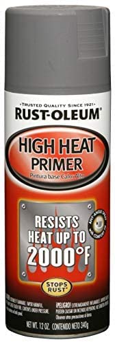 249340 Automotive High Heat Primer Spray Paint, 12 Ounce (Pack of 1), Gray