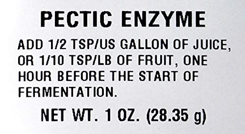 Company Pectic Enzyme (Powder) - 1 oz., White