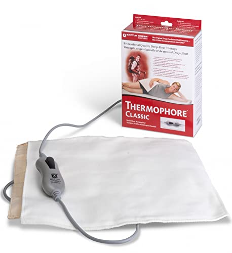 Classic Moist Heat Pack, Designed to Deliver Intense Moist Heat to Relieve Pain, Muscle Cramps and Stiffness, Stimulates Circulation to Promote Healing, Medium, 14 x 14
