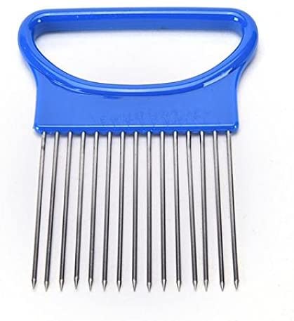 Onion Holder Slicer Stainless Steel Prongs Vegetable Tomato Cutter Kitchen Tool zsjhtc