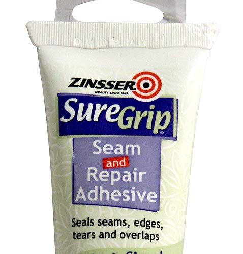 Zinsser, 2-Ounce 2861 SureGrip Seam & Repair Adhesive Tube, Color, 2 Ounce