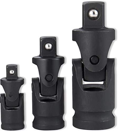 Impact Universal Joint Set, Cr-V,3 Pieces