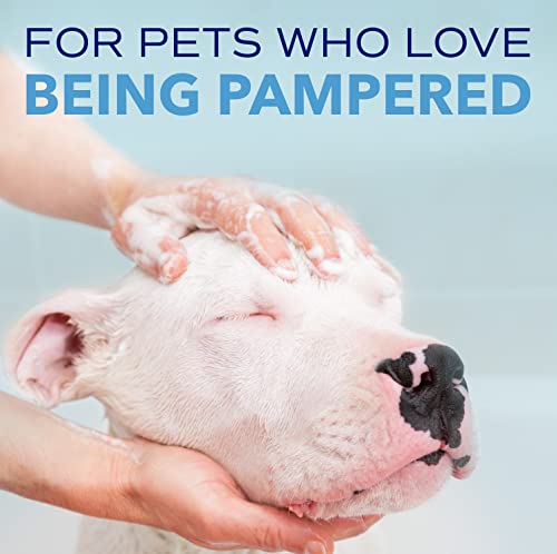 SPA Tear Stain Remover for Dogs | Blueberry Facial Shampoo | Odor Eliminator | Tearless | Whitening and Brightening | Made in USA | 8oz.